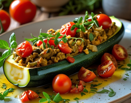 Do: Gefüllte Zucchini